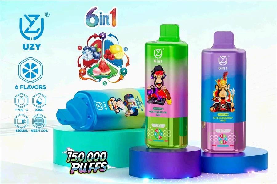 UZY 6 IN 1 150K Six Flavors UZY 6 IN 1 150K Six Flavors