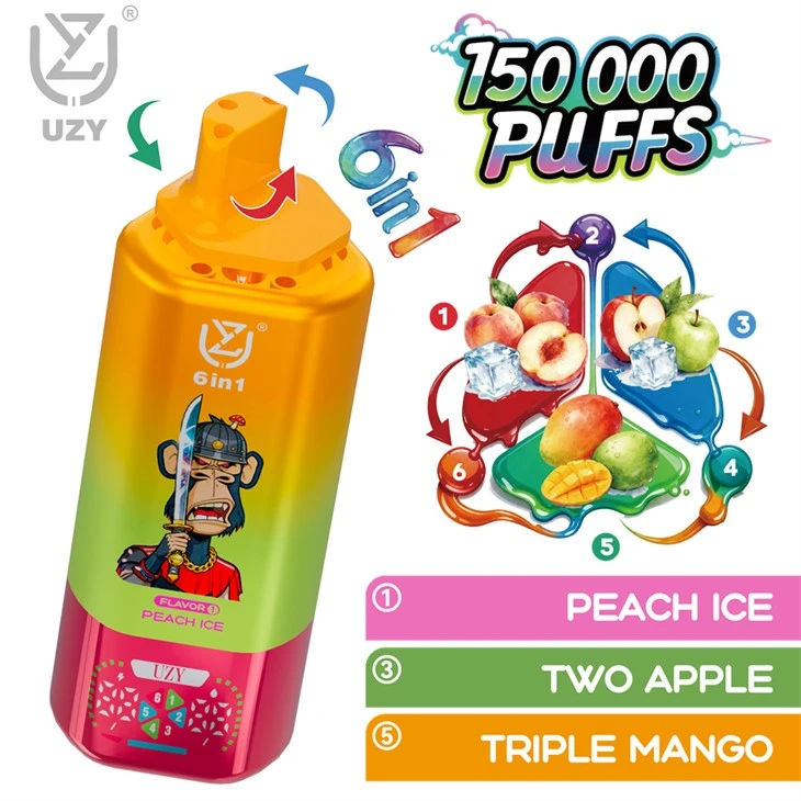UZY 6 IN 1 150K Six Flavors